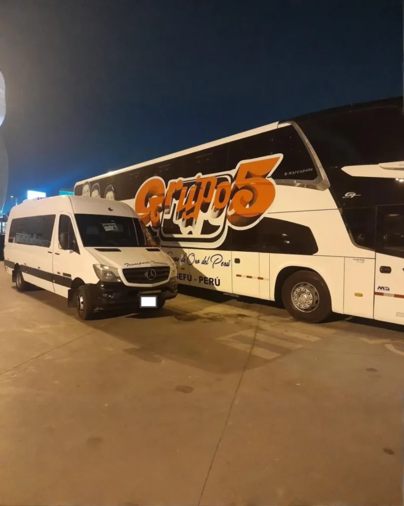 Alquiler de buses turísticos en Lima